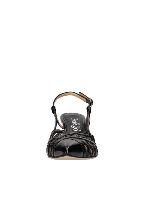 Patent slingback pumps SORELLE PEREGO | S.R 633 NAPLAKNERO